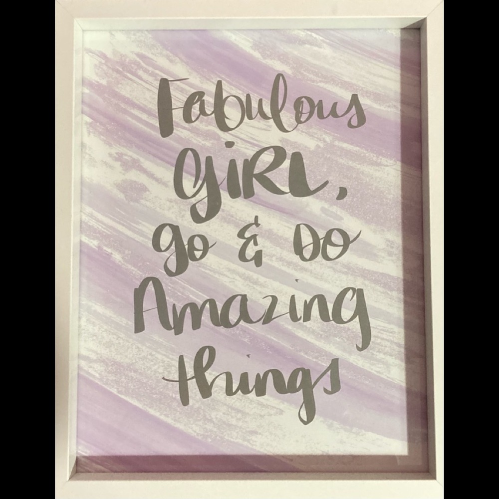 Bebe wall decor picture